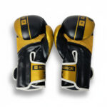 Professional Black &Golden Boxing Gloves 6oz-14oz – Ideal for Training, Sparring, Kickboxing, and Muay Thai – Durable, Comfortable, and Protective Boxing Gear for Men and Women - Image 4