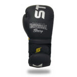Professional Black Boxing Gloves 6oz-12oz – Ideal for Training, Sparring, Kickboxing, and Muay Thai – Durable, Comfortable, and Protective Boxing Gear for Men and Women - Image 5