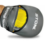 STONIK Boxing Pads - PU Leather Focus Pads for Men & Women - One Size, Durable & Lightweight for Punch Training & Coaching - Image 3