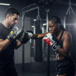 Premium Boxing Gloves 6oz-14oz - Faux Leather - Durable Training Gloves for Men, Women & Teens Available in White Red, Black - Image 5