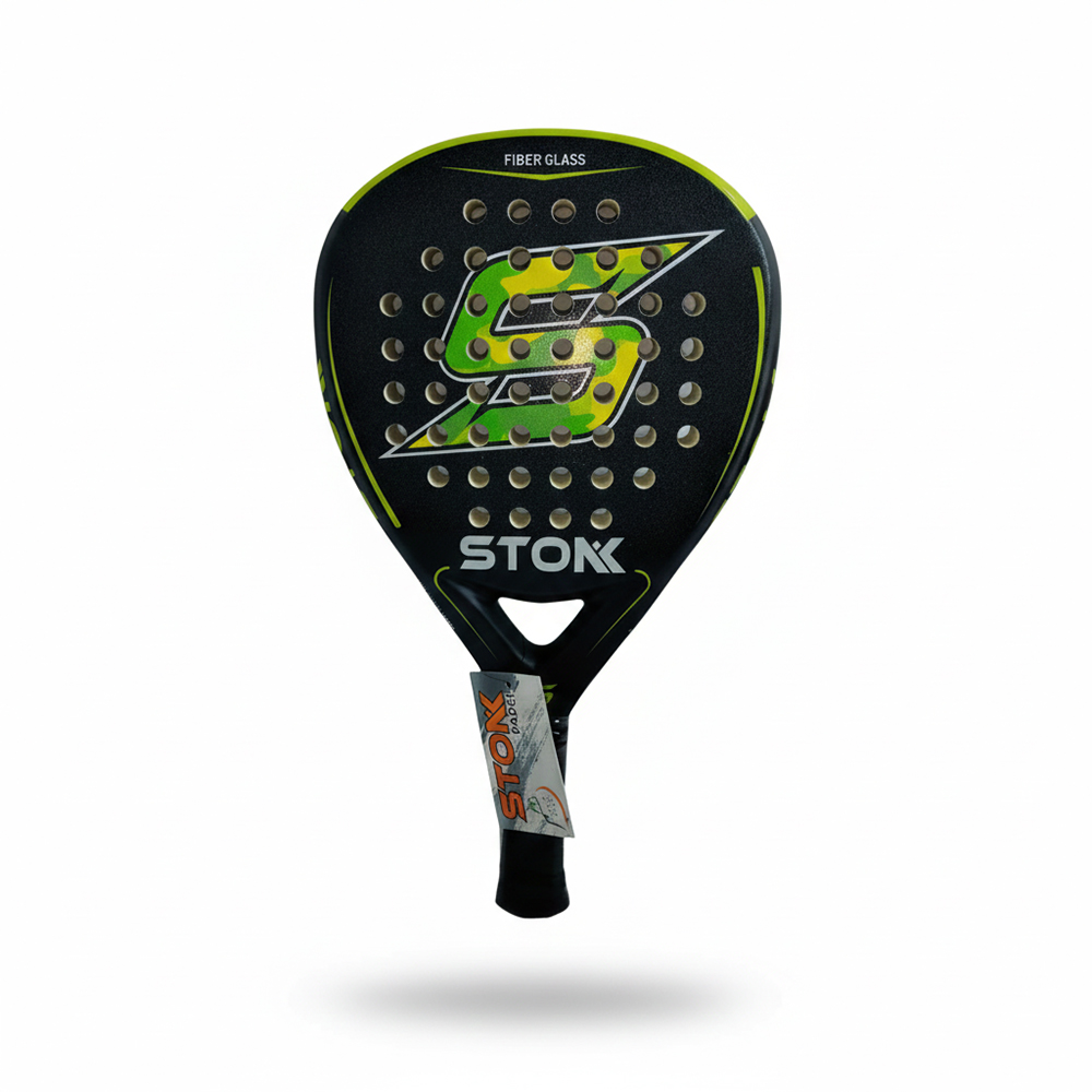 3 STOIK Paddle Racquet - 100% Fiber Glass Paddle Tennis Racket - Lightweight & Durable Design for Beginners & Intermediates - Ideal for Men and Women - Image 1