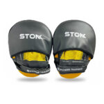 STONIK Boxing Pads - PU Leather Focus Pads for Men & Women - One Size, Durable & Lightweight for Punch Training & Coaching