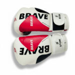 Premium Boxing Gloves 6oz-14oz - Faux Leather - Durable Training Gloves for Men, Women & Teens Available in White Red, Black - Image 3