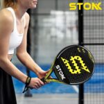 100% Carbon 18k Paddle Tennis Racket - Professional & Versatile - For Men & Women & Lightweight, Durable, & Powerful - Image 5
