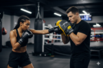 STONIK Boxing Pads - PU Leather Focus Pads for Men & Women - One Size, Durable & Lightweight for Punch Training & Coaching - Image 4