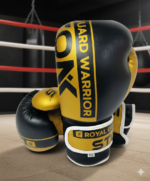 Professional Black &Golden Boxing Gloves 6oz-14oz – Ideal for Training, Sparring, Kickboxing, and Muay Thai – Durable, Comfortable, and Protective Boxing Gear for Men and Women - Image 6