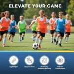 Practice Pinnies (Set of 12) –Youth & Adult Scrimmage Vests for Team Sports, Lightweight Training Jerseys for Sports - Image 12