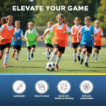 Practice Pinnies (Set of 12) –Youth & Adult Scrimmage Vests for Team Sports, Lightweight Training Jerseys for Sports - Image 18