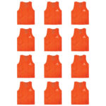 Practice Pinnies (Set of 12) –Youth & Adult Scrimmage Vests for Team Sports, Lightweight Training Jerseys for Sports - Image 21